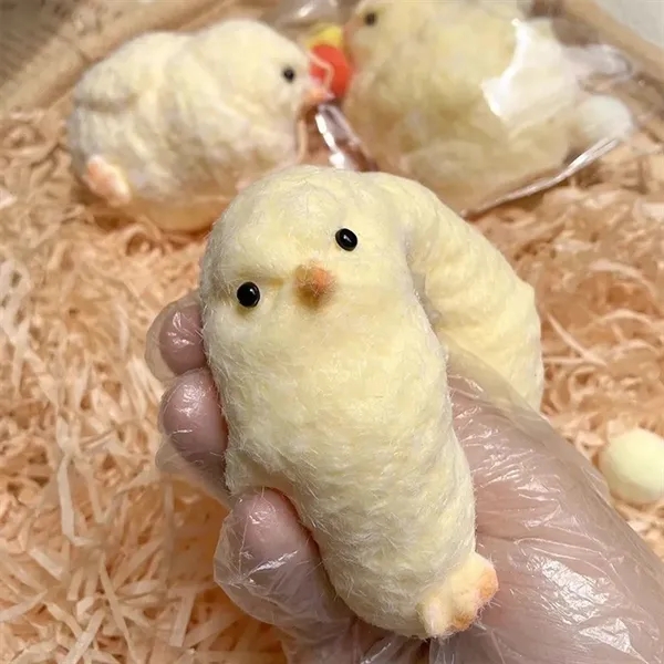 Chick-Shaped Squishy Toy - Chick-Shaped Squishy Toy - Image 3 of 4
