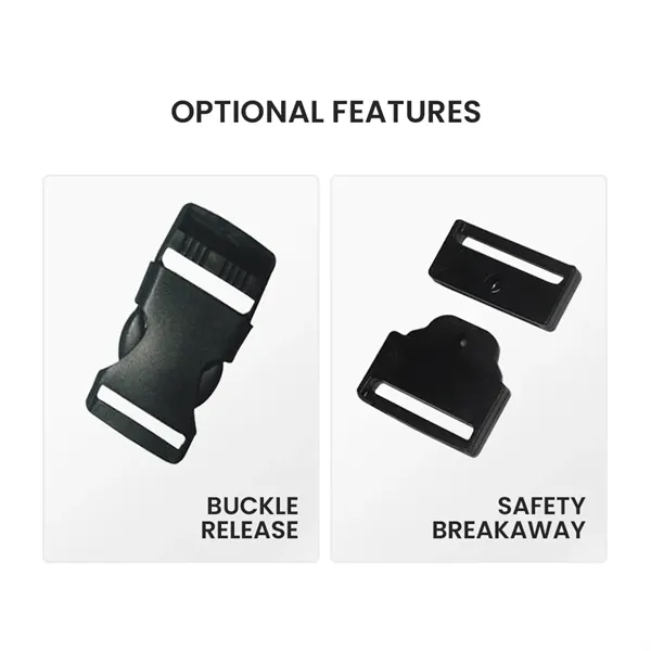 0.75" rPET Recycled Polyester Wrist Lanyard - 0.75" rPET Recycled Polyester Wrist Lanyard - Image 3 of 3