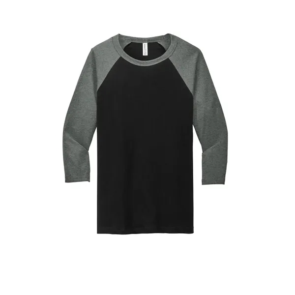BELLA+CANVAS Unisex 3/4-Sleeve Baseball Tee. - BELLA+CANVAS Unisex 3/4-Sleeve Baseball Tee. - Image 9 of 67