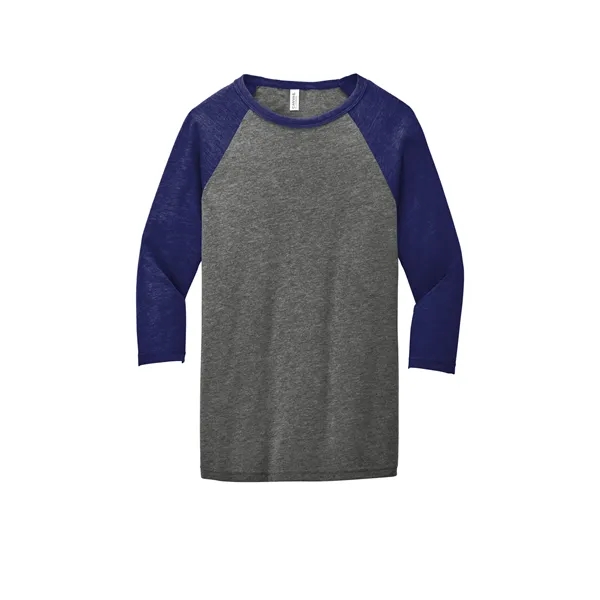 BELLA+CANVAS Unisex 3/4-Sleeve Baseball Tee. - BELLA+CANVAS Unisex 3/4-Sleeve Baseball Tee. - Image 26 of 67