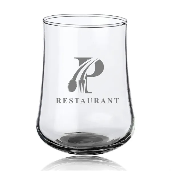 15 oz. Rose Bud Stemless Glasses - 15 oz. Rose Bud Stemless Glasses - Image 3 of 8
