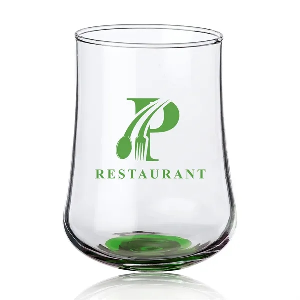 15 oz. Rose Bud Stemless Glasses - 15 oz. Rose Bud Stemless Glasses - Image 5 of 8