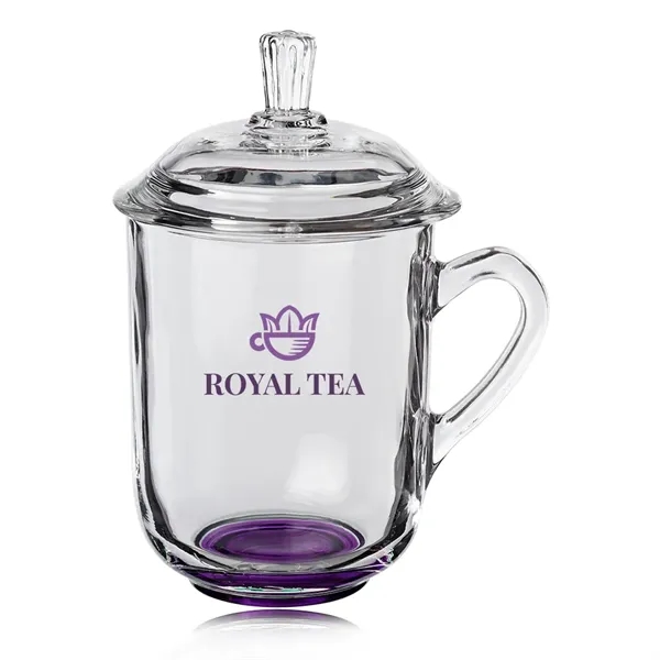 13 oz. Glass Tea Cups with Lids - 13 oz. Glass Tea Cups with Lids - Image 12 of 15