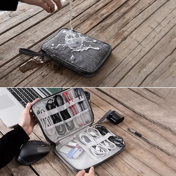 Cable Organizer Zipper Bag - Cable Organizer Zipper Bag - Image 2 of 2