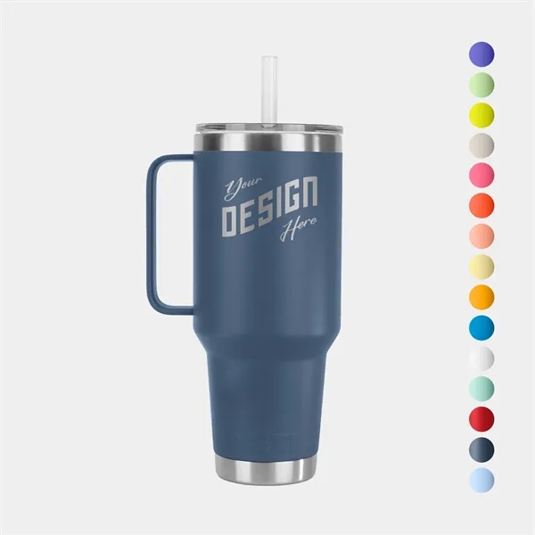 42 Oz YETI® Rambler Stainless Steel Insulated Straw Tumbler - 42 Oz YETI® Rambler Stainless Steel Insulated Straw Tumbler - Image 0 of 16