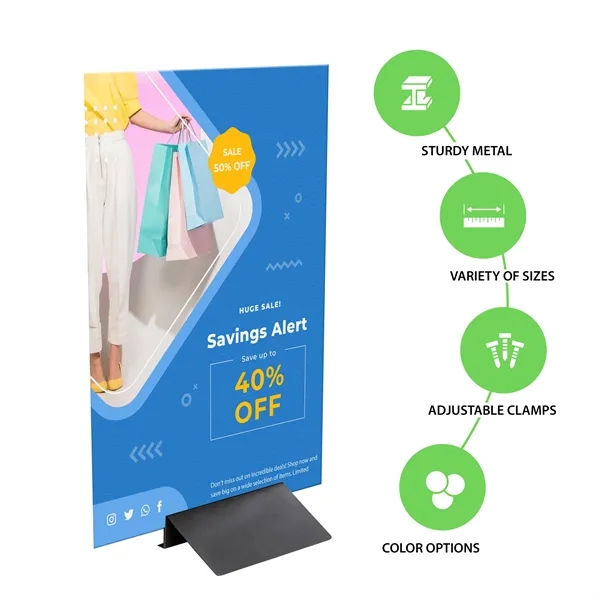 24" Standing Sign Holder - 24" Standing Sign Holder - Image 3 of 9