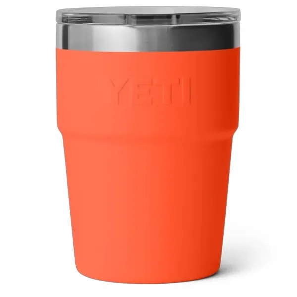 16 Oz YETI® Rambler Stainless Steel Insulated Stackable Cup - 16 Oz YETI® Rambler Stainless Steel Insulated Stackable Cup - Image 2 of 13