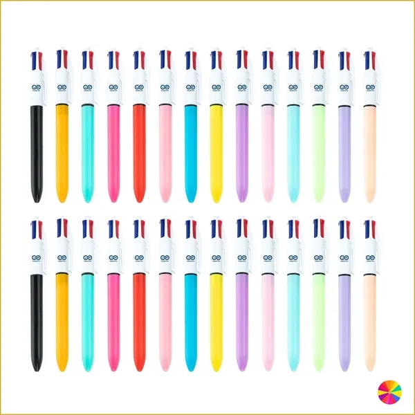 4-in-1 Multicolor Retractable Ballpoint Pen - 4-in-1 Multicolor Retractable Ballpoint Pen - Image 0 of 4