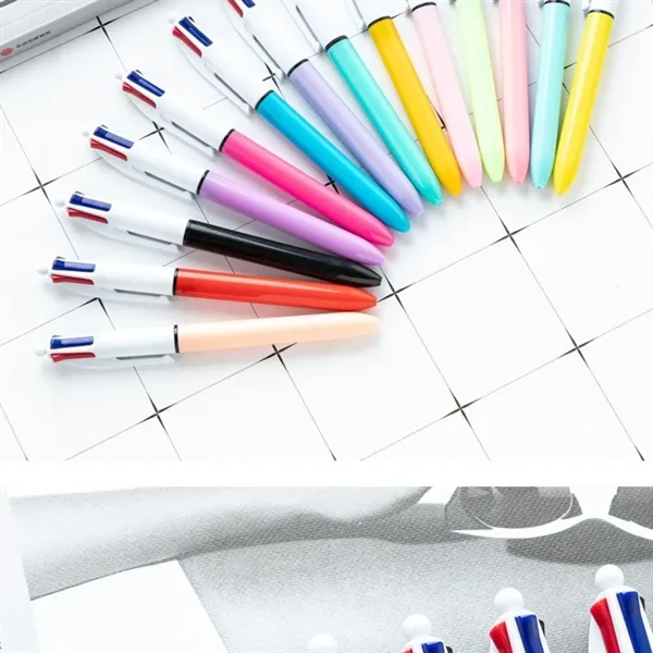 4-in-1 Multicolor Retractable Ballpoint Pen - 4-in-1 Multicolor Retractable Ballpoint Pen - Image 4 of 4