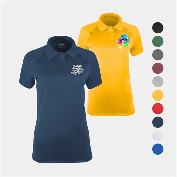 Basic Training Women's Polo with Raglan Sleeves - Basic Training Women's Polo with Raglan Sleeves - Image 0 of 0