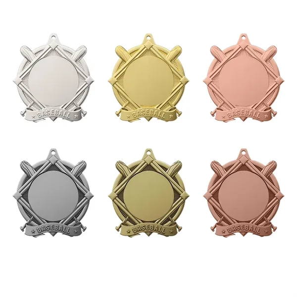 UV Printed Baseball Medals - UV Printed Baseball Medals - Image 3 of 8