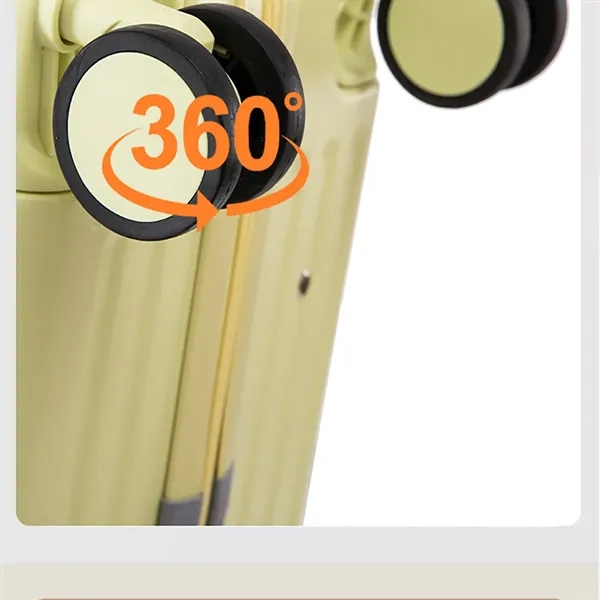 Front Opening Suitcase Carry On Case USB Port Cup Holder - Front Opening Suitcase Carry On Case USB Port Cup Holder - Image 9 of 10