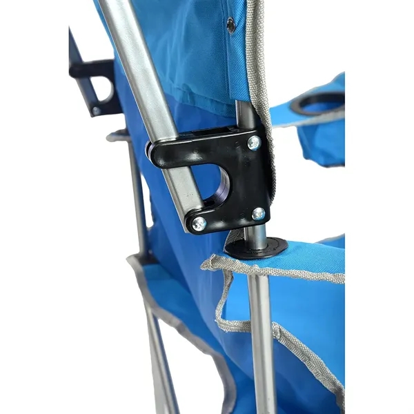 Full Size Shade Folding Armrest Beach Chair - Full Size Shade Folding Armrest Beach Chair - Image 3 of 6
