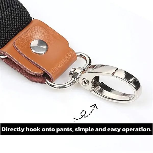 Adjustable Elastic Y-Back Suspenders - Adjustable Elastic Y-Back Suspenders - Image 2 of 3