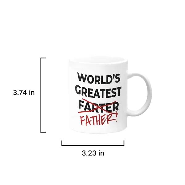 11oz Custom Sublimation Mug for Gift and Promo - 11oz Custom Sublimation Mug for Gift and Promo - Image 2 of 4