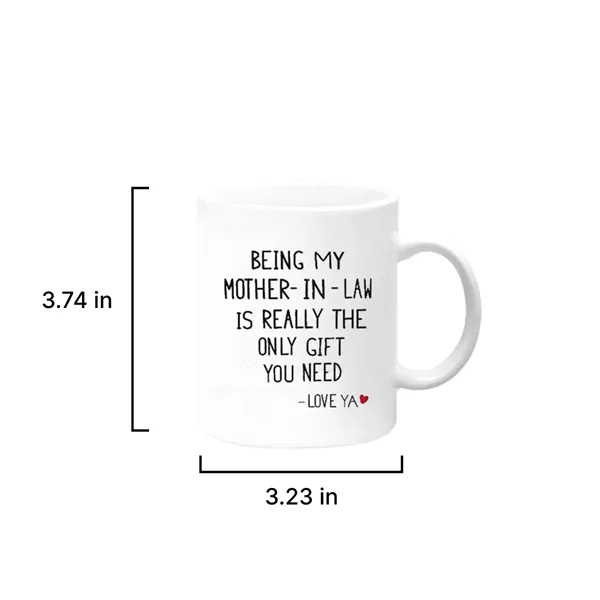 11oz Custom Sublimation Mug for Gift and Promo - 11oz Custom Sublimation Mug for Gift and Promo - Image 3 of 4