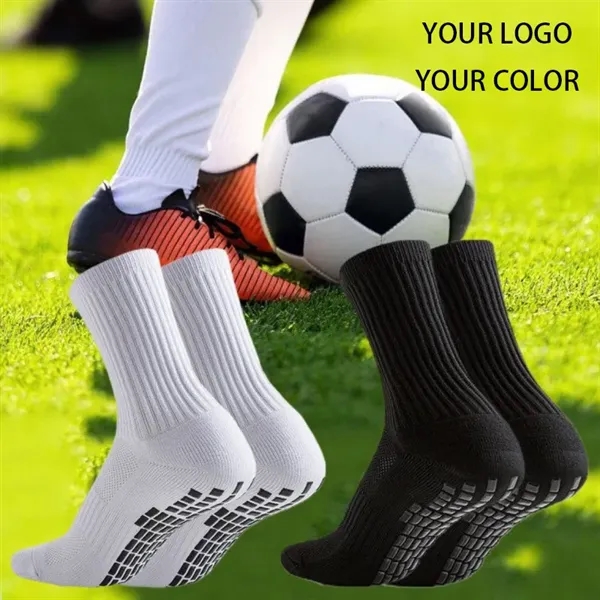 Short Custom Soccer Grip Socks Add Name Number or Team Logo - Short Custom Soccer Grip Socks Add Name Number or Team Logo - Image 0 of 3