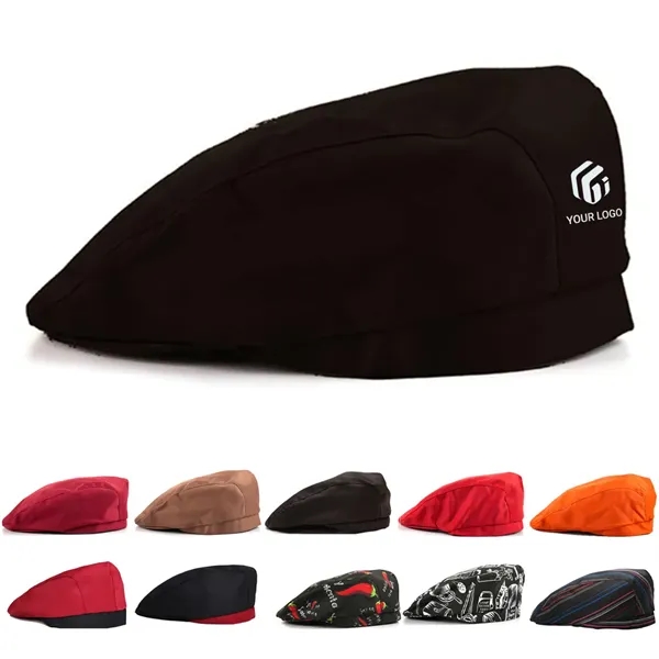 Multipurpose Soft Breathable Kitchen Cooking Chef Hat Beret - Multipurpose Soft Breathable Kitchen Cooking Chef Hat Beret - Image 0 of 3
