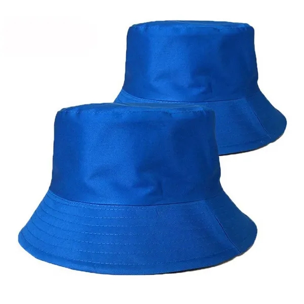 Unisex Summer Cotton Twill Bucket Hat - Unisex Summer Cotton Twill Bucket Hat - Image 1 of 3
