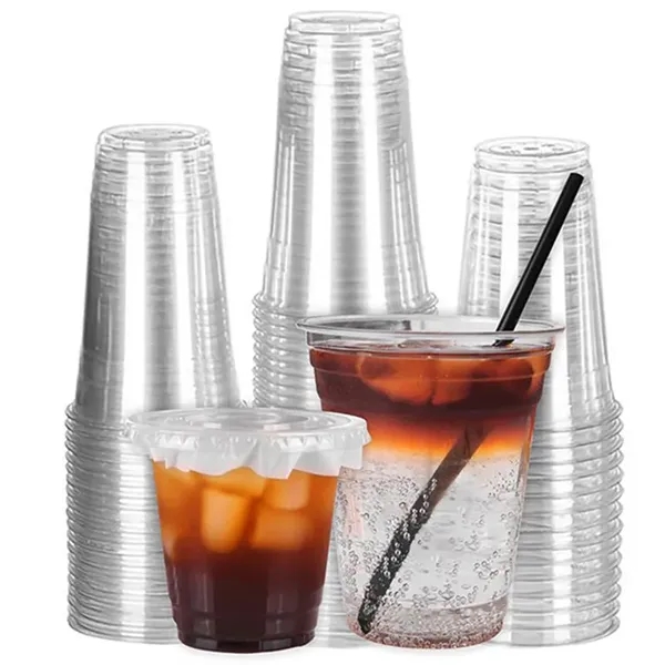 Disposable Clear Soft Plastic Cup - 12 oz - Disposable Clear Soft Plastic Cup - 12 oz - Image 2 of 2