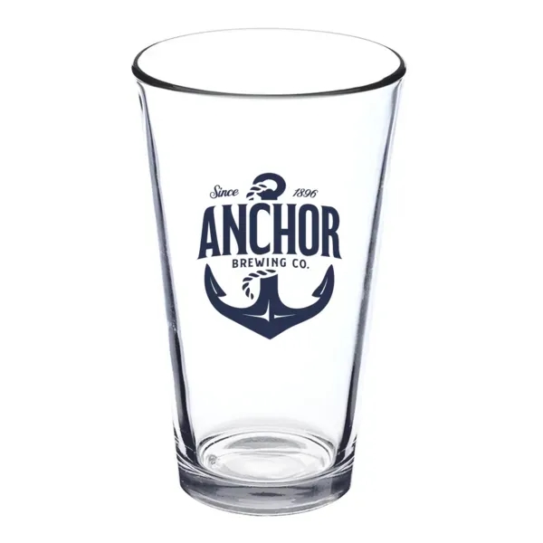 Thirsty 16 oz Pint Glasses - Thirsty 16 oz Pint Glasses - Image 7 of 7