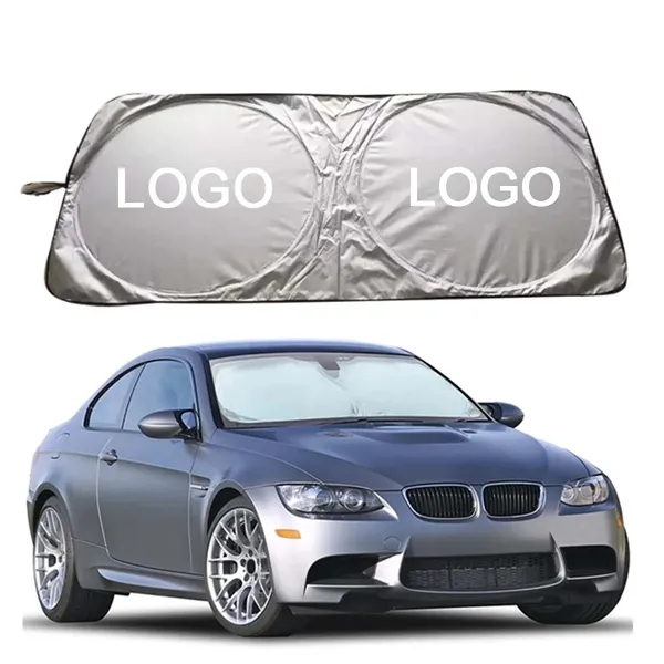 Car Windshield Shade for Automotive Sunshades with Storage P - Car Windshield Shade for Automotive Sunshades with Storage P - Image 0 of 2
