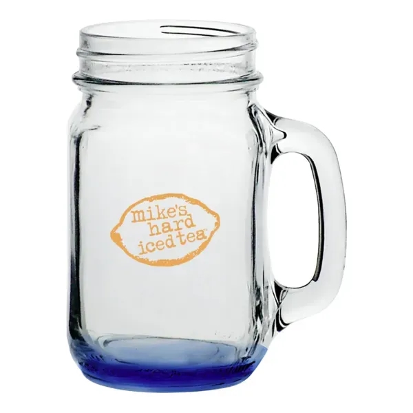 Handler 16 oz. Mason Jar with Handles - Handler 16 oz. Mason Jar with Handles - Image 5 of 7