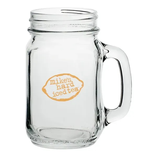 Handler 16 oz. Mason Jar with Handles - Handler 16 oz. Mason Jar with Handles - Image 7 of 7