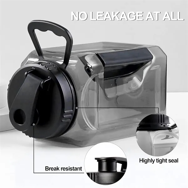 Large capacity gym office fitness bucket sports water bottle - Large capacity gym office fitness bucket sports water bottle - Image 3 of 4