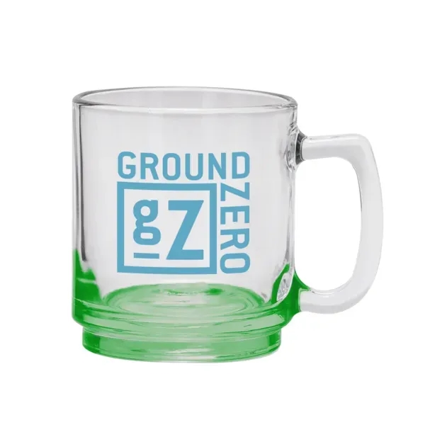 Java 9 oz. Glass Coffee Mug - Java 9 oz. Glass Coffee Mug - Image 4 of 7