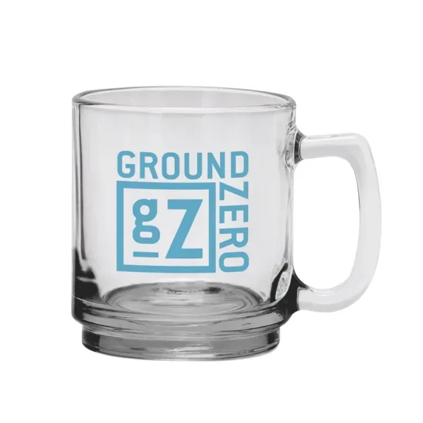 Java 9 oz. Glass Coffee Mug - Java 9 oz. Glass Coffee Mug - Image 6 of 7