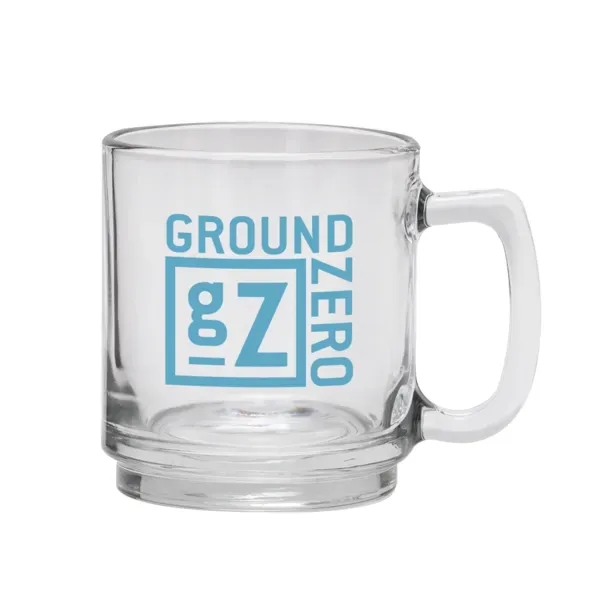 Java 9 oz. Glass Coffee Mug - Java 9 oz. Glass Coffee Mug - Image 7 of 7