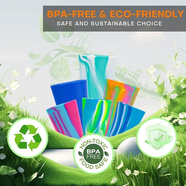 16oz Unbreakable Silicone Cup Drinkware - 16oz Unbreakable Silicone Cup Drinkware - Image 4 of 5