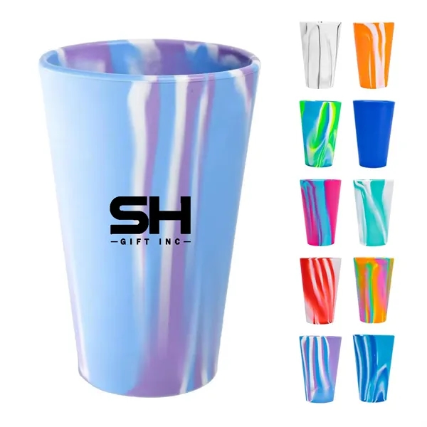 16oz Unbreakable Silicone Cup Drinkware - 16oz Unbreakable Silicone Cup Drinkware - Image 0 of 5