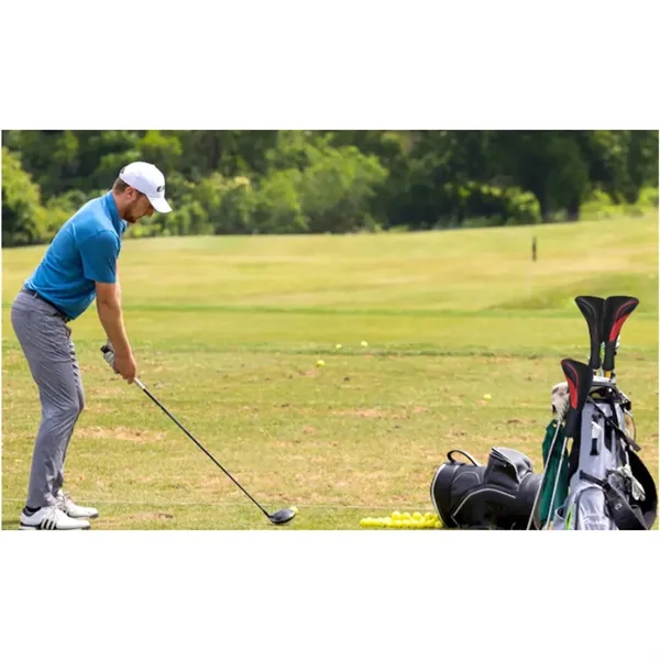 3 Pieces Long Neck Mesh Sports Golf Club Headcovers Set - 3 Pieces Long Neck Mesh Sports Golf Club Headcovers Set - Image 4 of 4
