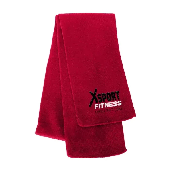 Sportsman Knit Scarf - Sportsman Knit Scarf - Image 6 of 7