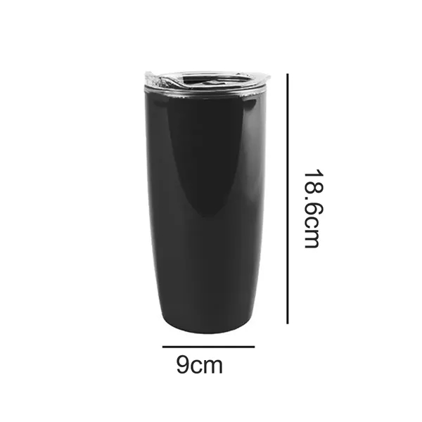 20oz Double Wall Tumbler with Straw - 20oz Double Wall Tumbler with Straw - Image 1 of 5