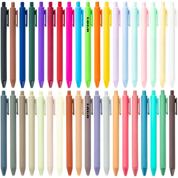Retractable Ballpoint Pens in Macaron for Students Office - Retractable Ballpoint Pens in Macaron for Students Office - Image 0 of 1