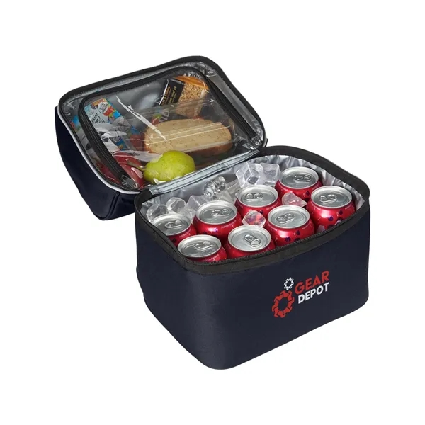 Harriton ClimaBloca 8-Can Lunch Cooler Bag - Harriton ClimaBloca 8-Can Lunch Cooler Bag - Image 6 of 12