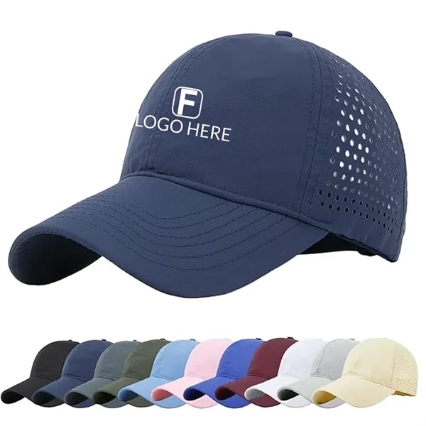 Quick Dry Sport breathable Baseball Cap - Quick Dry Sport breathable Baseball Cap - Image 0 of 3