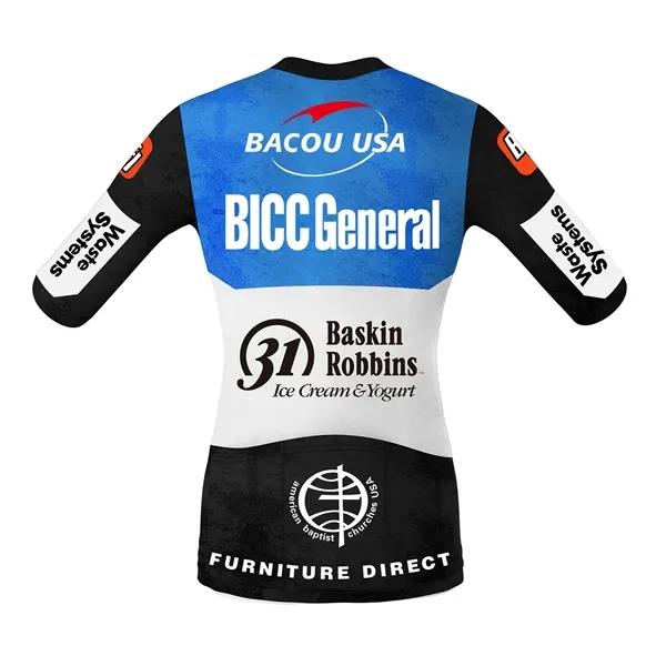 Unisex Full Color Dye Sublimated Custom Cycling Jersey Set - Unisex Full Color Dye Sublimated Custom Cycling Jersey Set - Image 6 of 6
