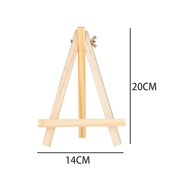 Mini Wooden Display Easel Stand for Art or Signage - Mini Wooden Display Easel Stand for Art or Signage - Image 1 of 5