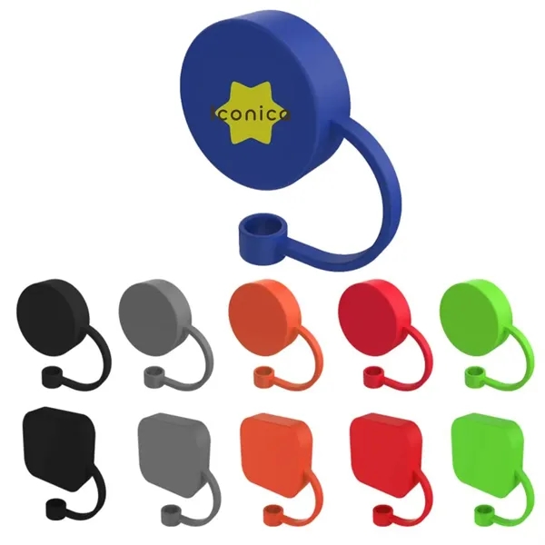 Silicone Straw Covers Cap - Silicone Straw Covers Cap - Image 0 of 1