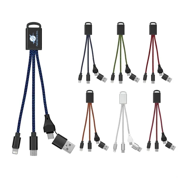 3-In-1 Braided Charging Buddy 2.0 - 3-In-1 Braided Charging Buddy 2.0 - Image 0 of 14