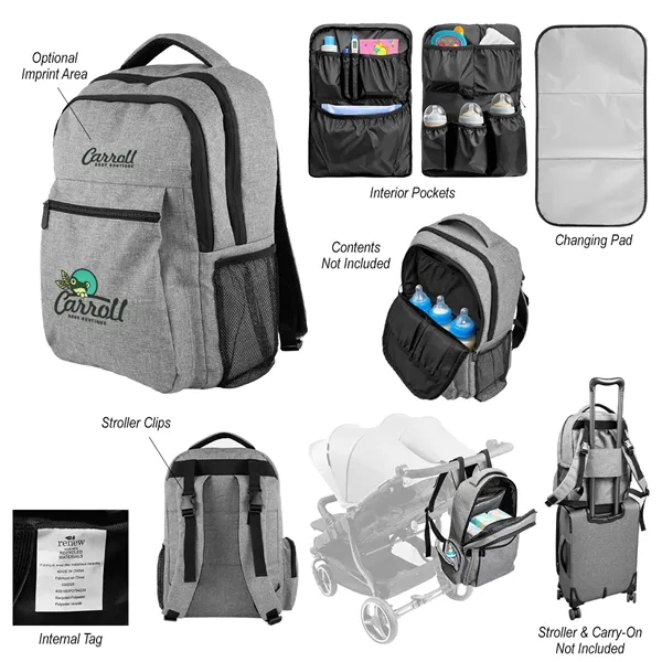 Milo rPET Diaper Backpack - Milo rPET Diaper Backpack - Image 1 of 1