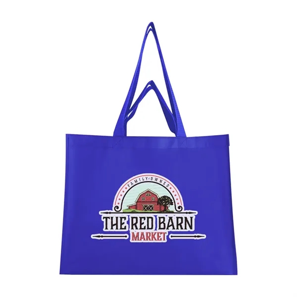 Matte Laminated Recycled Non-Woven Dual Handle Shopper To... - Matte Laminated Recycled Non-Woven Dual Handle Shopper To... - Image 4 of 6