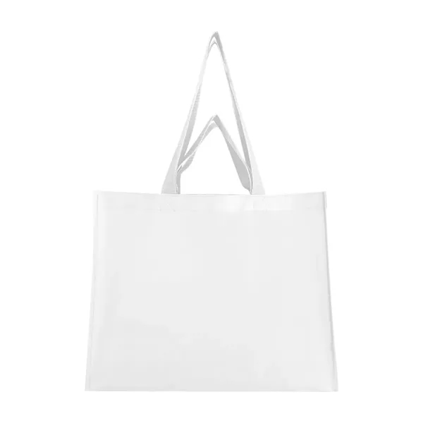 Matte Laminated Recycled Non-Woven Dual Handle Shopper To... - Matte Laminated Recycled Non-Woven Dual Handle Shopper To... - Image 5 of 6