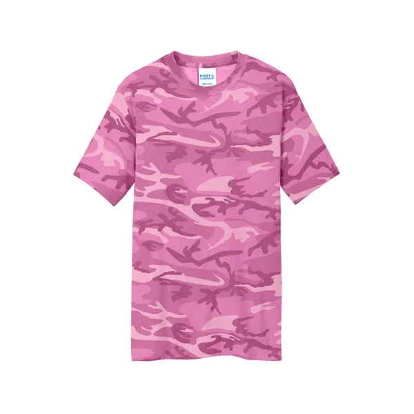 Port & Co Core Cotton Camo Tee. - Port & Co Core Cotton Camo Tee. - Image 14 of 25