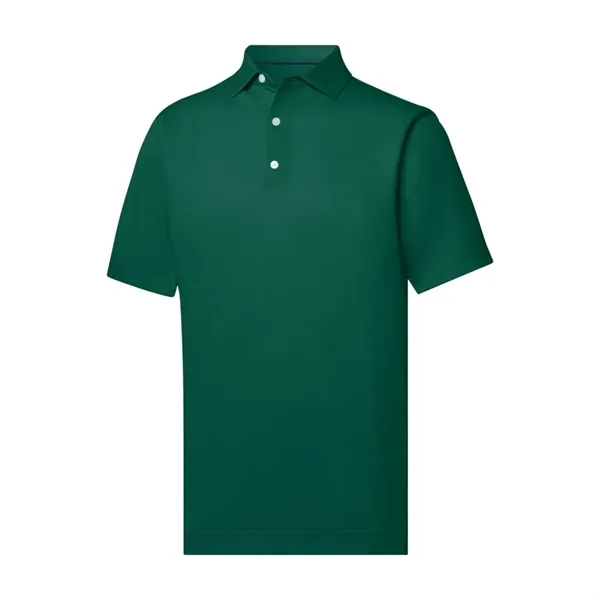 FootJoy Men's ProDry Performance Solid Stretch Pique Polo - FootJoy Men's ProDry Performance Solid Stretch Pique Polo - Image 8 of 8