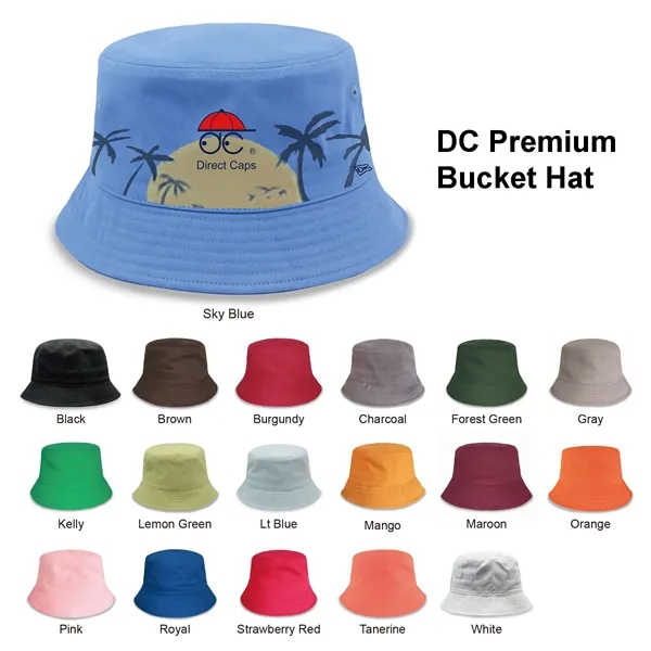 Premium Bucket hat 100% Cotton - Premium Bucket hat 100% Cotton - Image 40 of 40